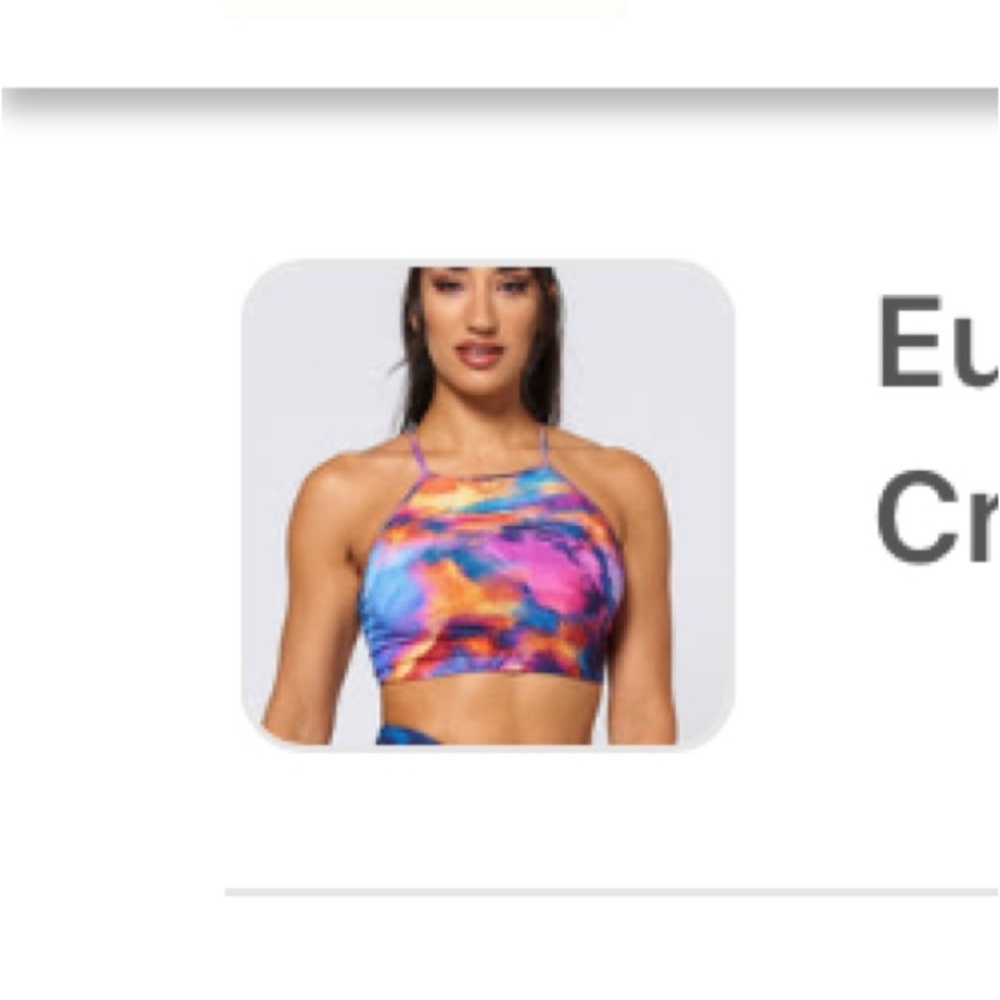 Lici Fit Criss Cross Euphoria Crop
